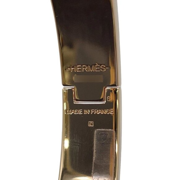 HERMES ClicH HERMES Epic Size PM Metal/Enamel Gris - Picture 8 of 10